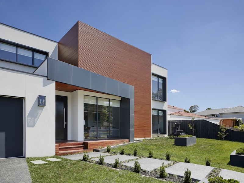 Pool surround patio in Cobham, Surrey